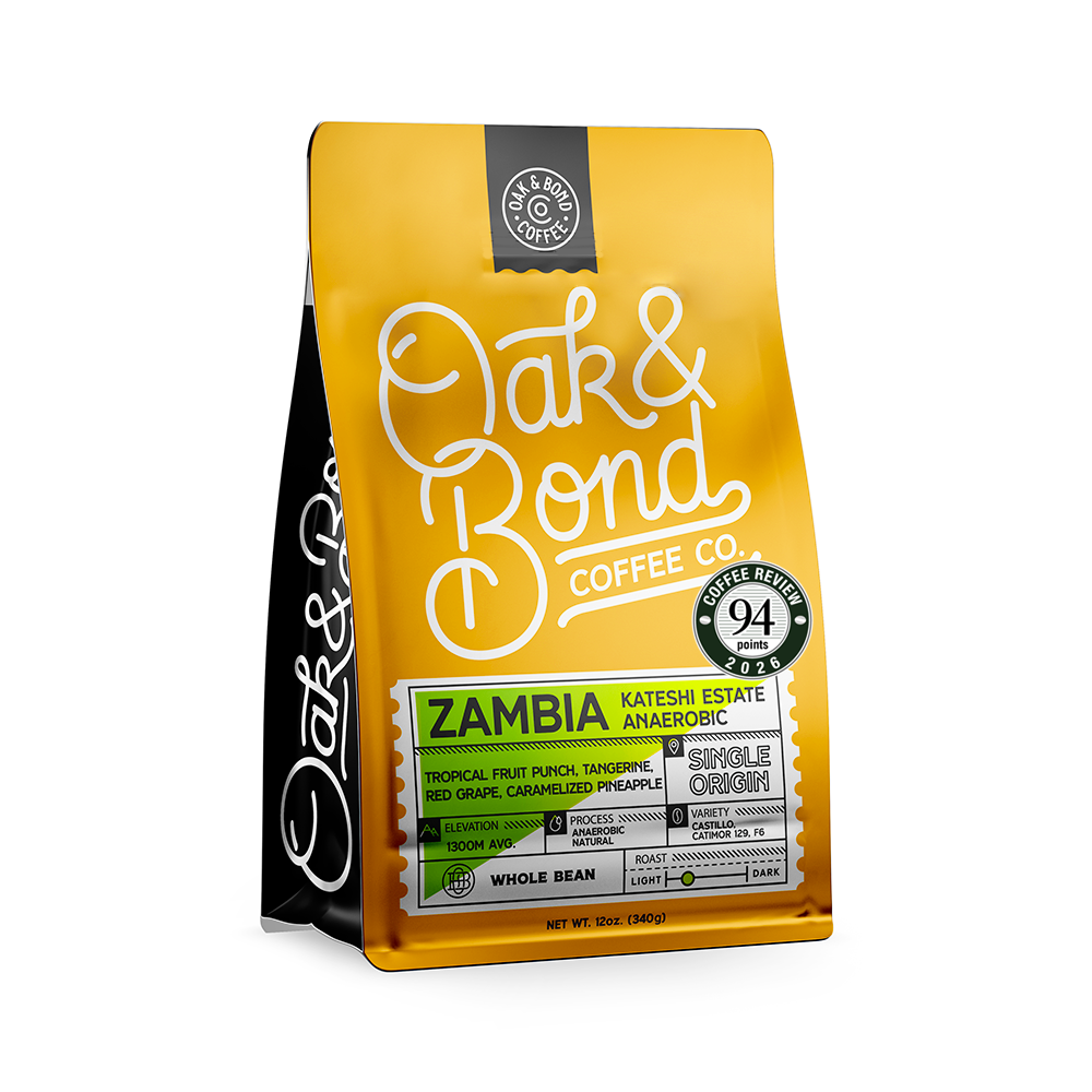 Zambia Kateshi Estate Anaerobic – Oak & Bond Coffee