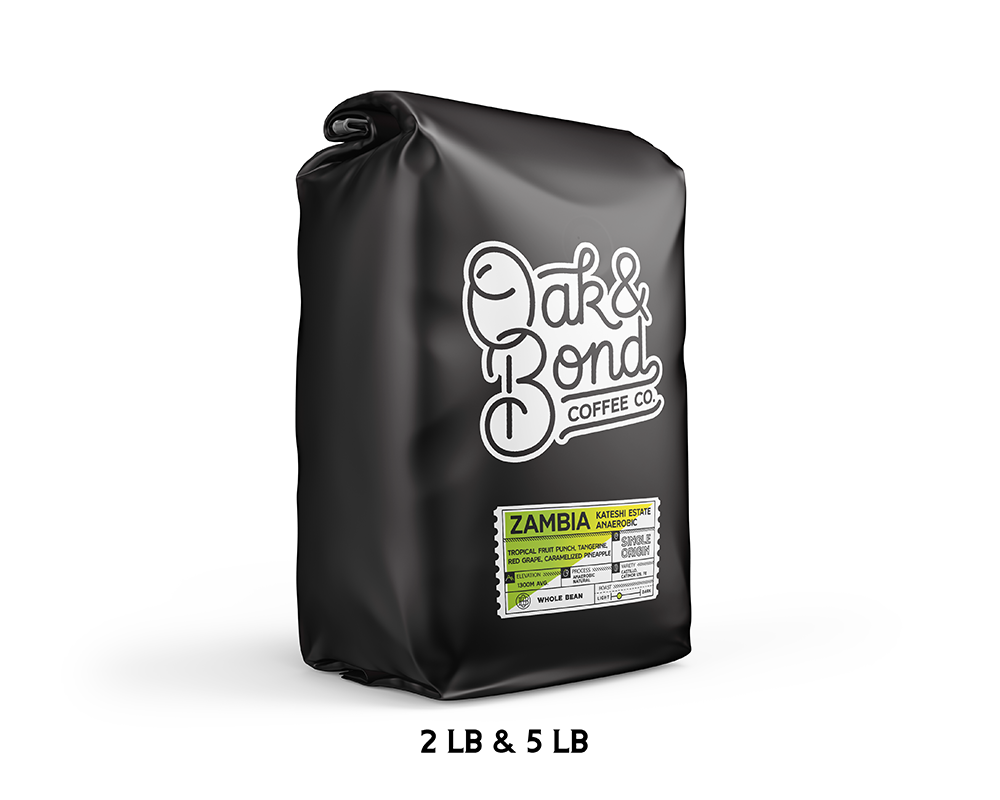 Zambia Kateshi Estate Anaerobic – Oak & Bond Coffee