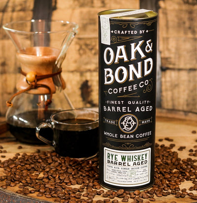 Rye Whiskey Barrel Aged Coffee